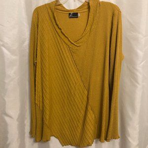 Gold Knit Top